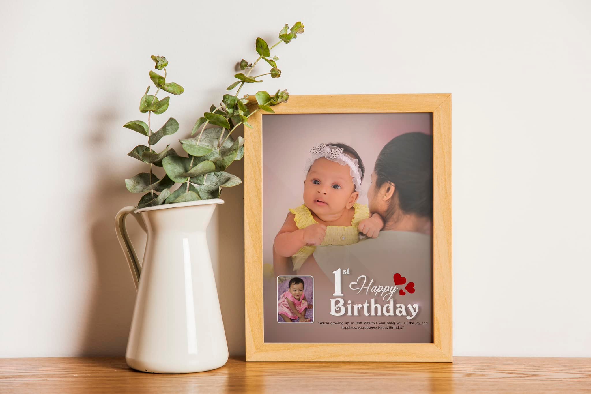 1st Birthday Frame